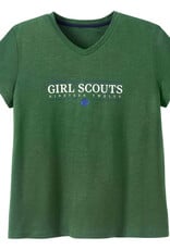 GSUSA Green V-Neck T-Shirt - Womens