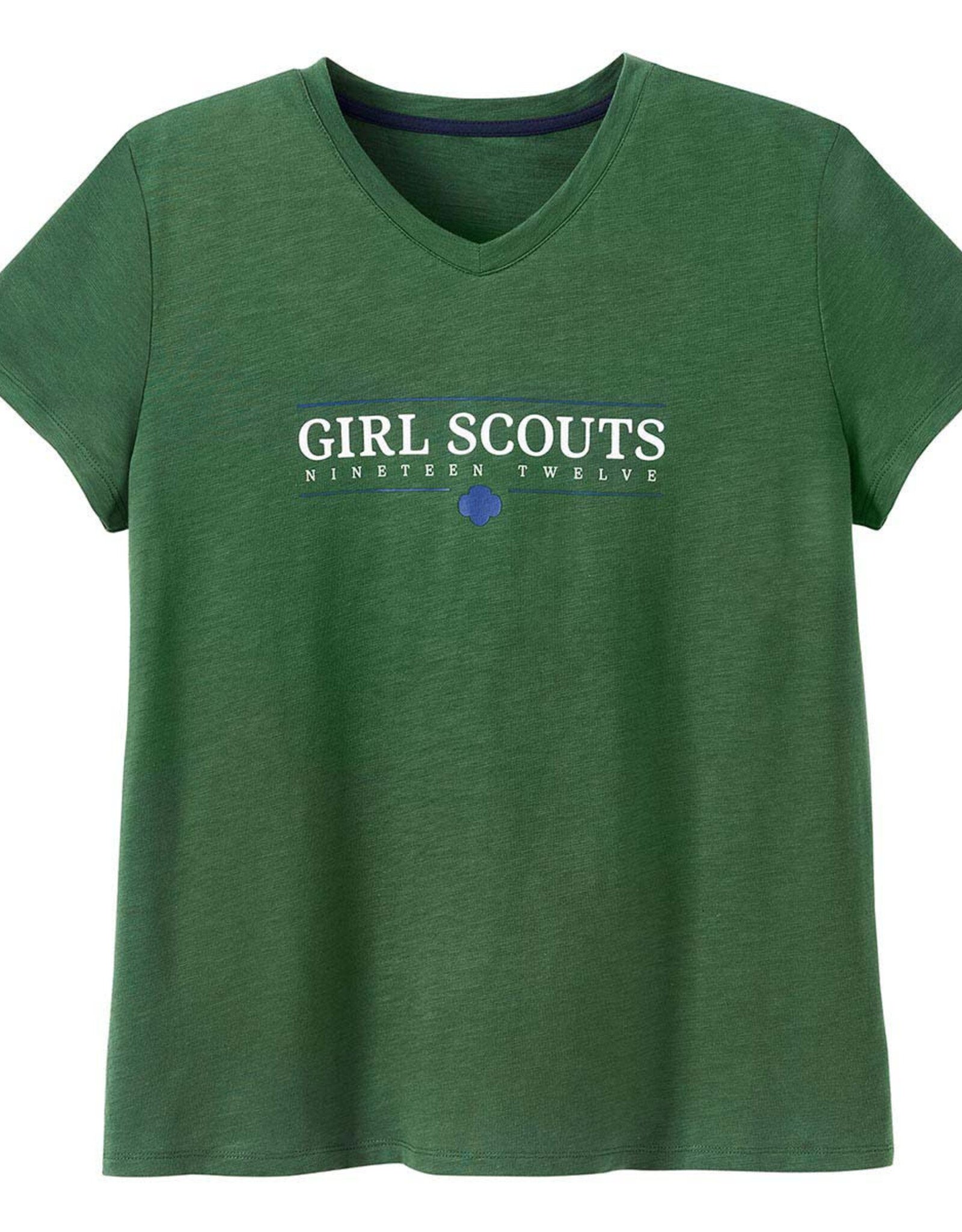 GSUSA Green V-Neck T-Shirt - Womens