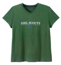 GSUSA Green V-Neck T-Shirt - Womens