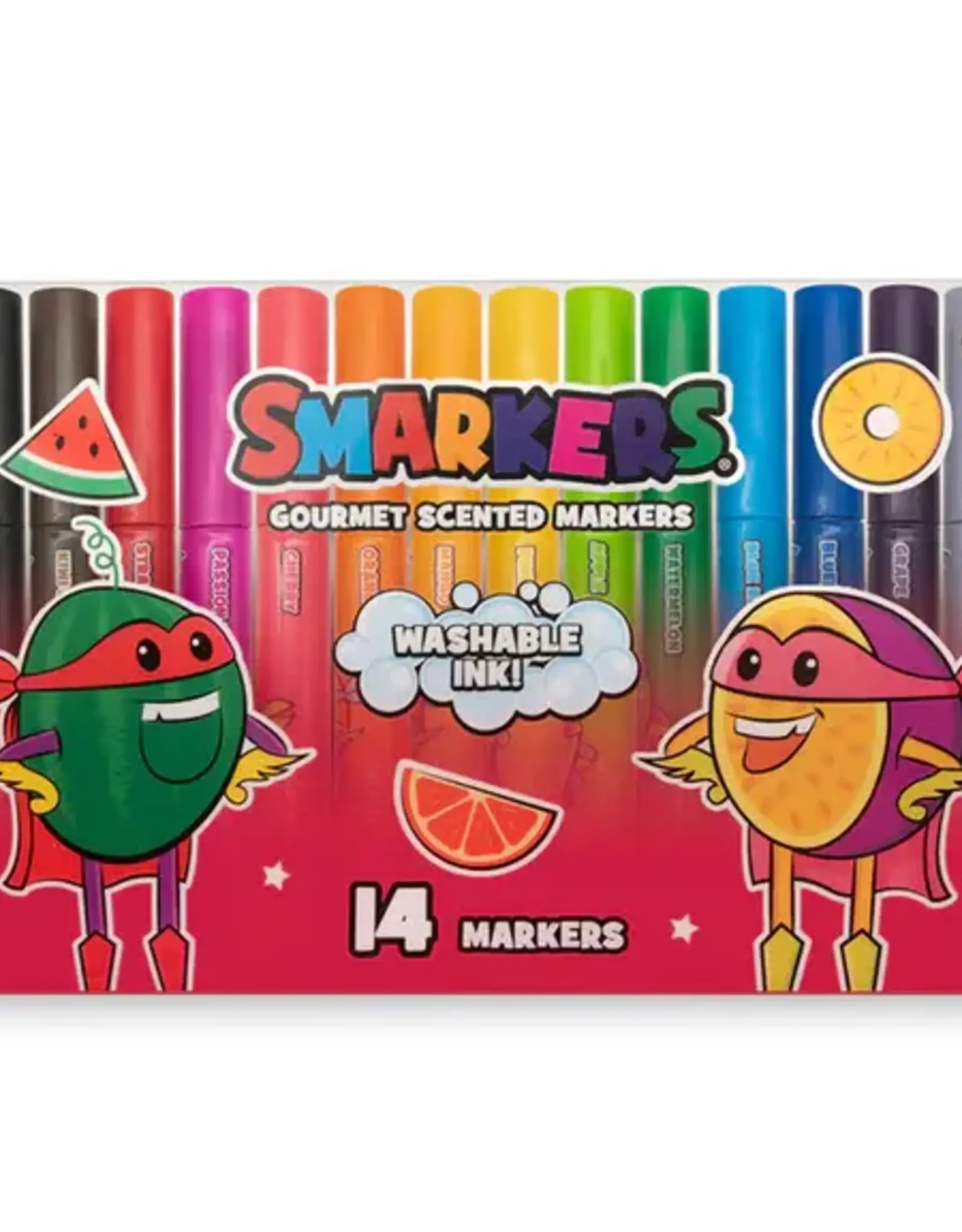 Smarkers Scented Medium-Barrel Markers 14-Pack