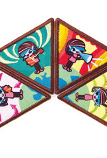 GIRL SCOUTS OF THE USA Brownie World of Girls Journey Award Set