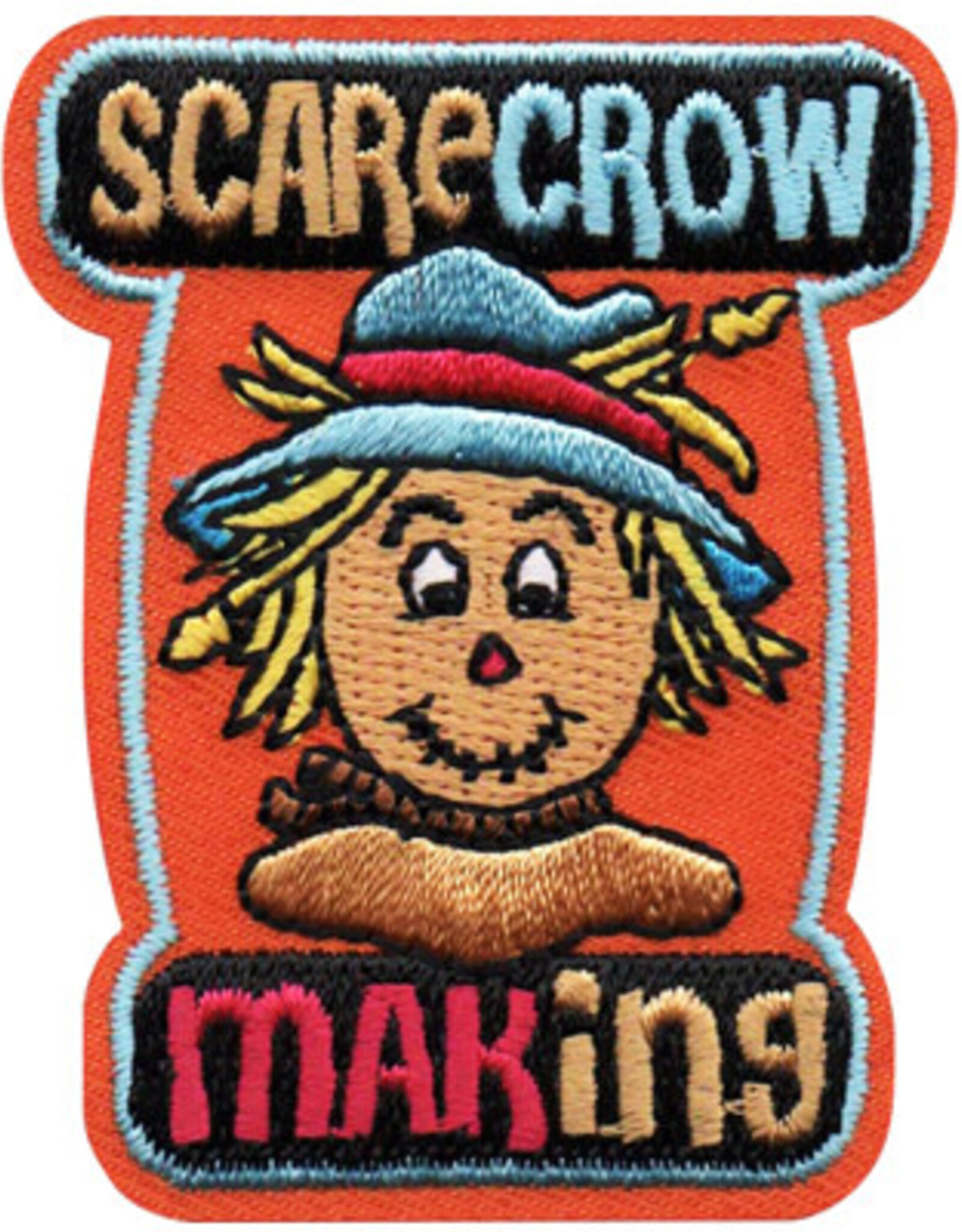 Advantage Emblem & Screen Prnt Scarecrow Making Fun Patch