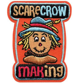 Advantage Emblem & Screen Prnt Scarecrow Making Fun Patch