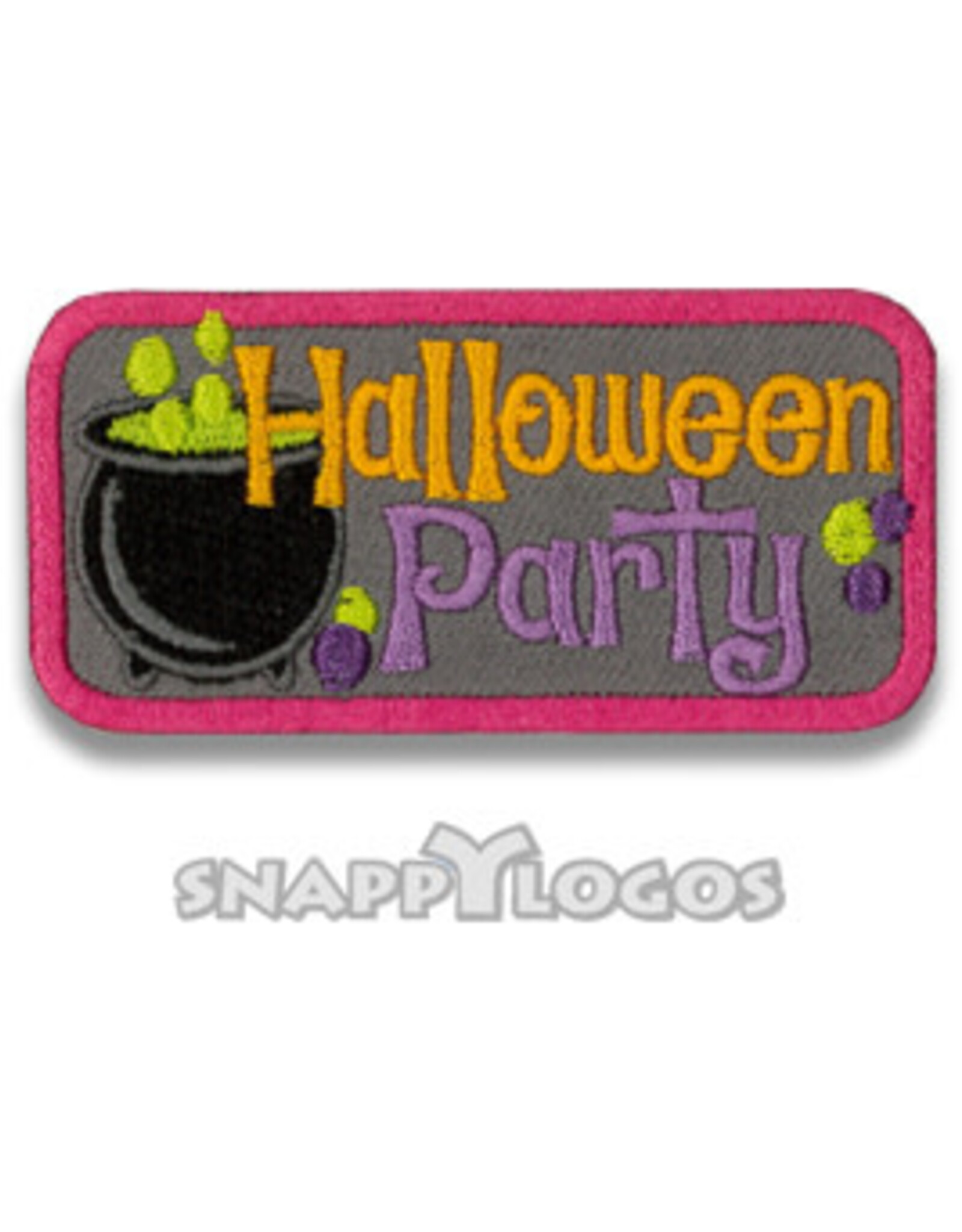 Halloween Party (Cauldron) Fun Patch (8206)