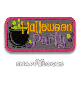 Halloween Party (Cauldron) Fun Patch (8206)