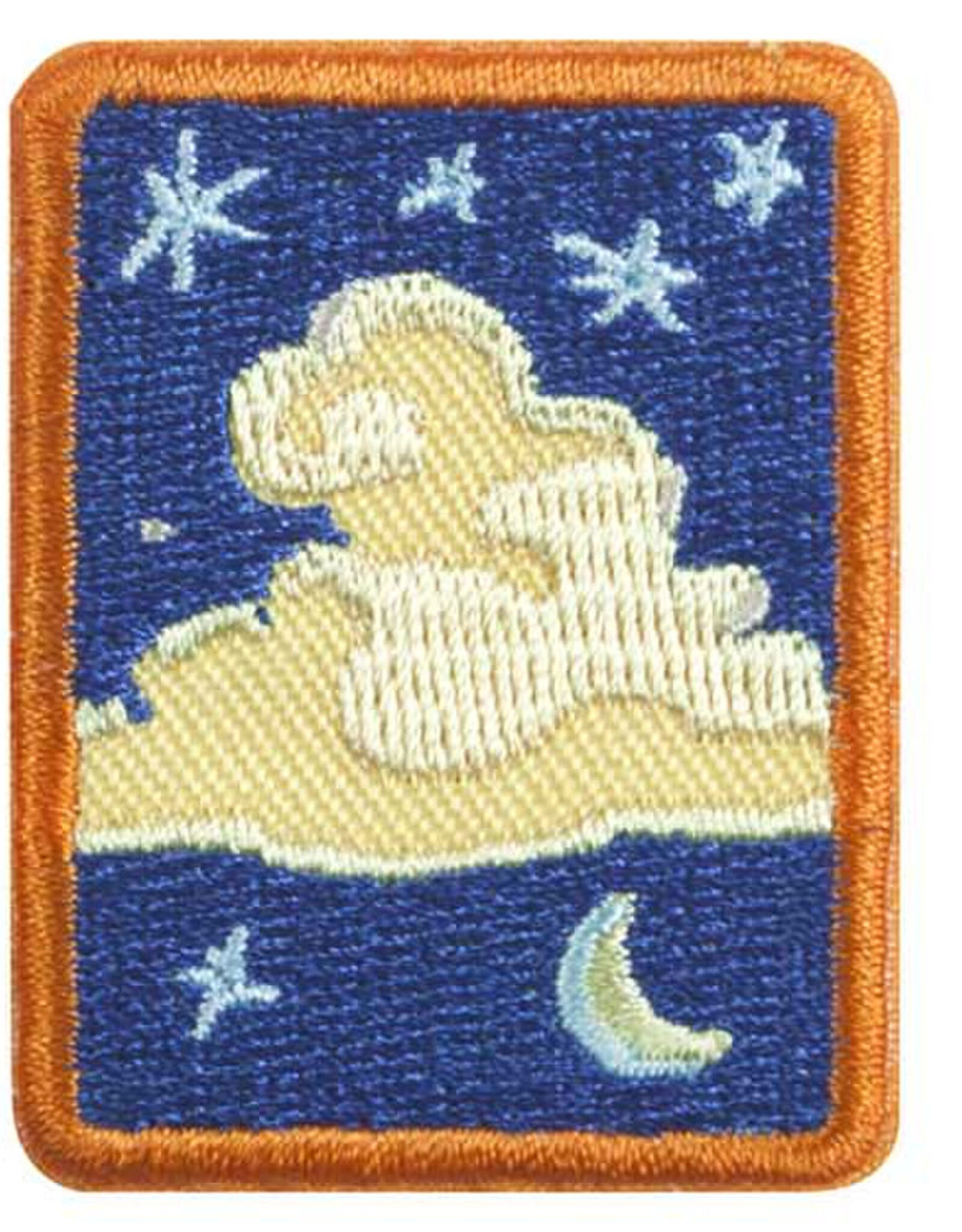 GIRL SCOUTS OF THE USA Senior Sky Badge
