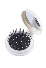 Trefoil Fun Finds Mirror Compact With Hair Brush