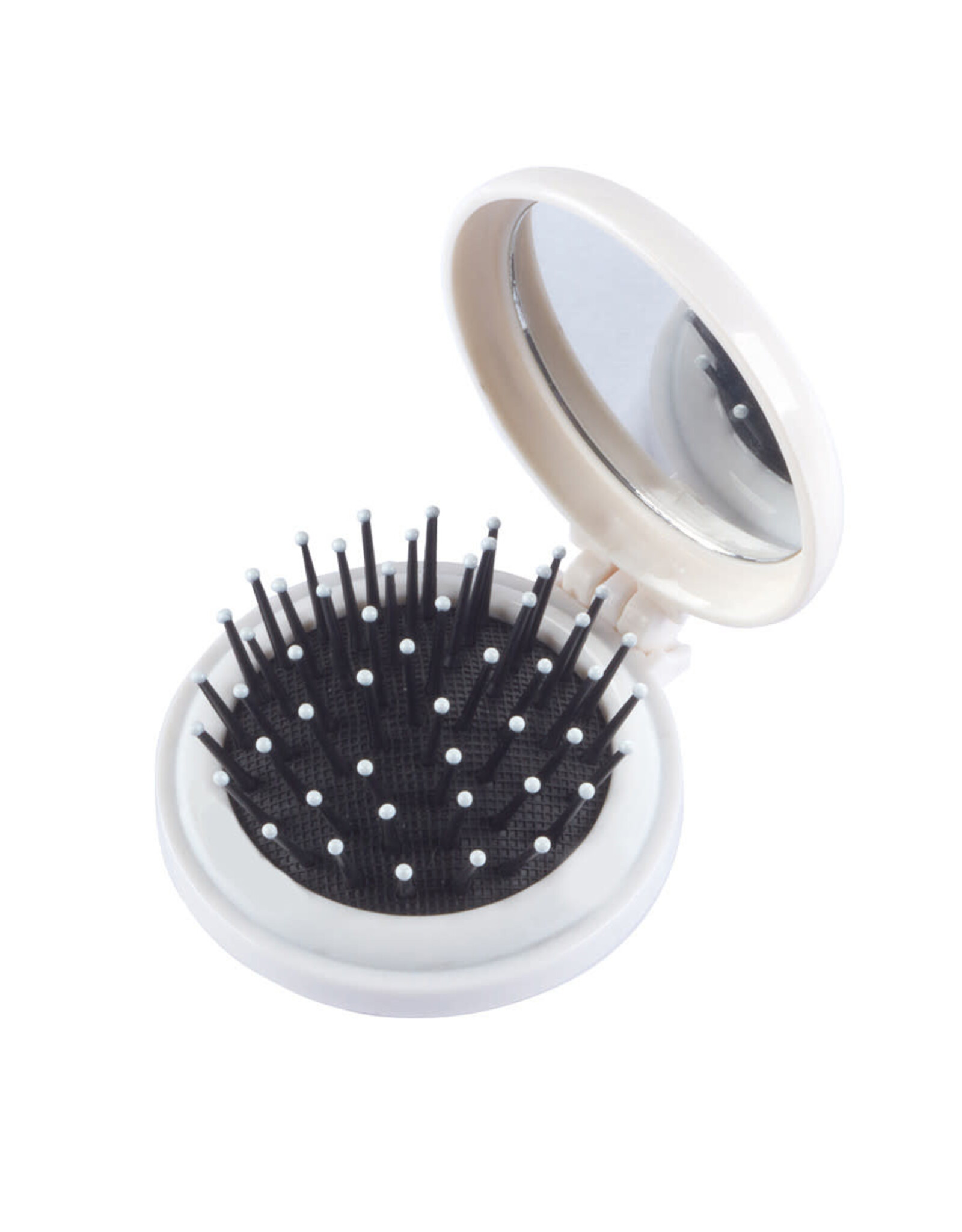 Trefoil Fun Finds Mirror Compact With Hair Brush