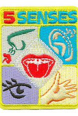 Advantage Emblem & Screen Prnt Five Senses Fun Patch