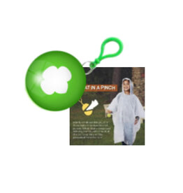 Trefoil Fun Finds Portable Rain Poncho