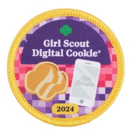 2024 Girl Scout Digital Cookie Sew-On Patch