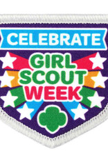 Celebrate Girl Scout Week Iron-On Patch