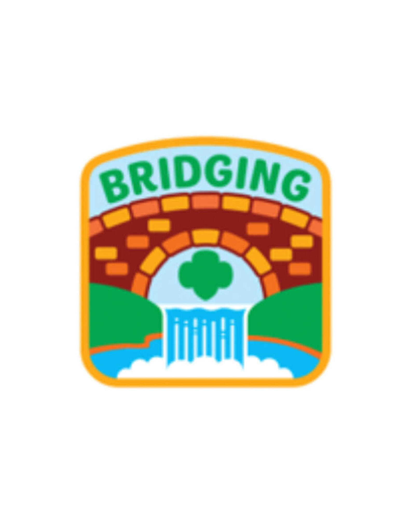 Bridging Waterfall Iron-On Patch