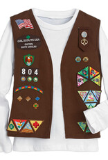 GIRL SCOUTS OF THE USA Brownie Girl Scout Official Vest