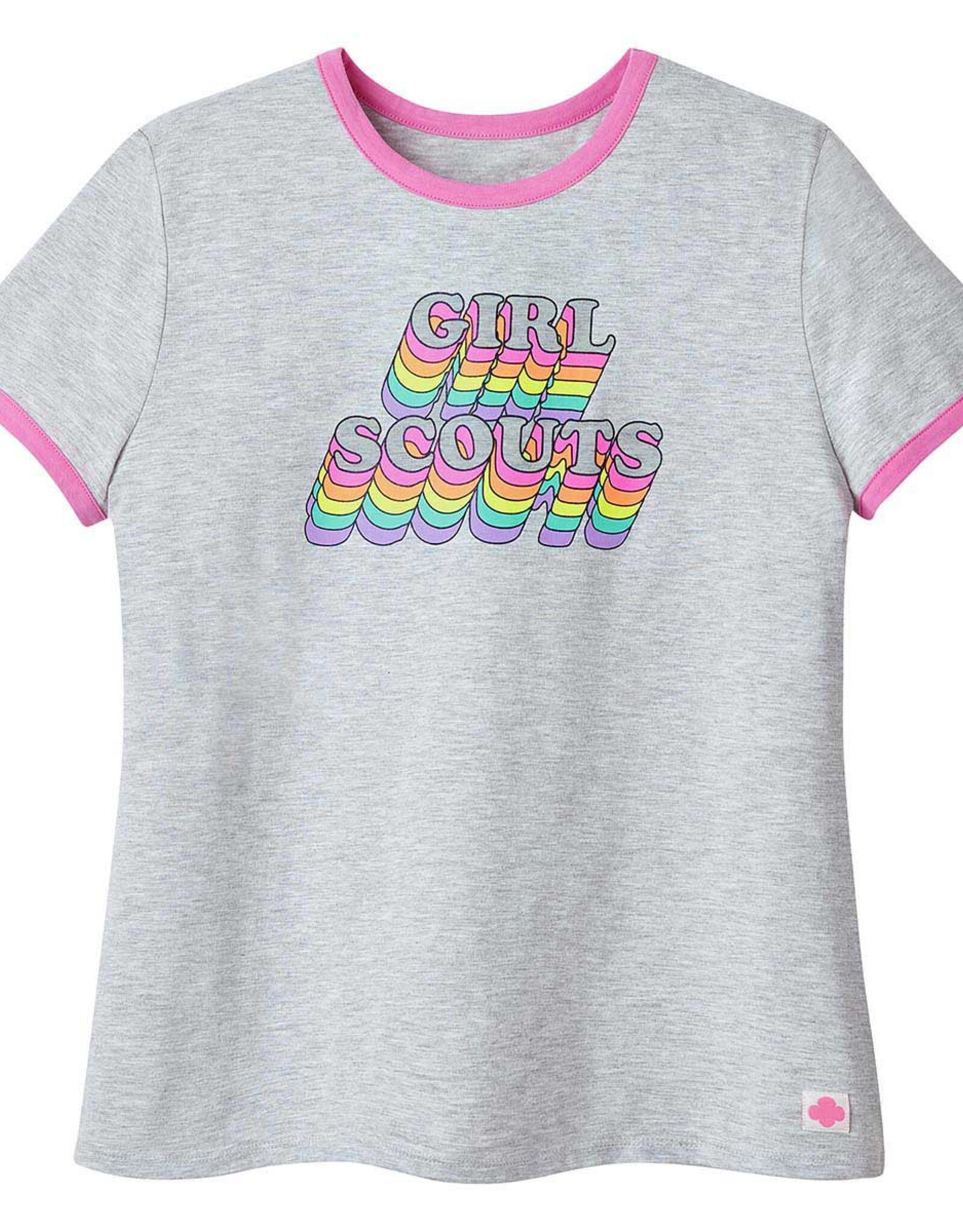 GSUSA Rainbow Ringer T-Shirt - Women's