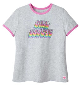 GSUSA Rainbow Ringer T-Shirt - Women's