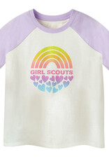 GSUSA Girls Crystalline Rainbow Oversized T-Shirt