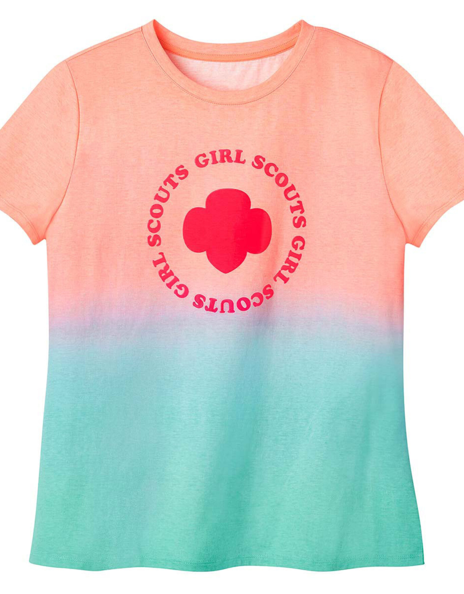 GSUSA Neon Trefoil Gradient T-Shirt - Women's