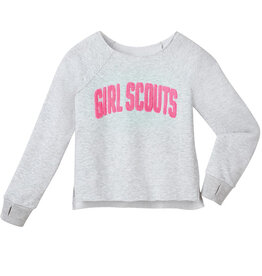 GSUSA Girls Varsity Raglan Sweatshirt