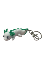 GSSSC Exclusive White and Green Axolotl Keychain