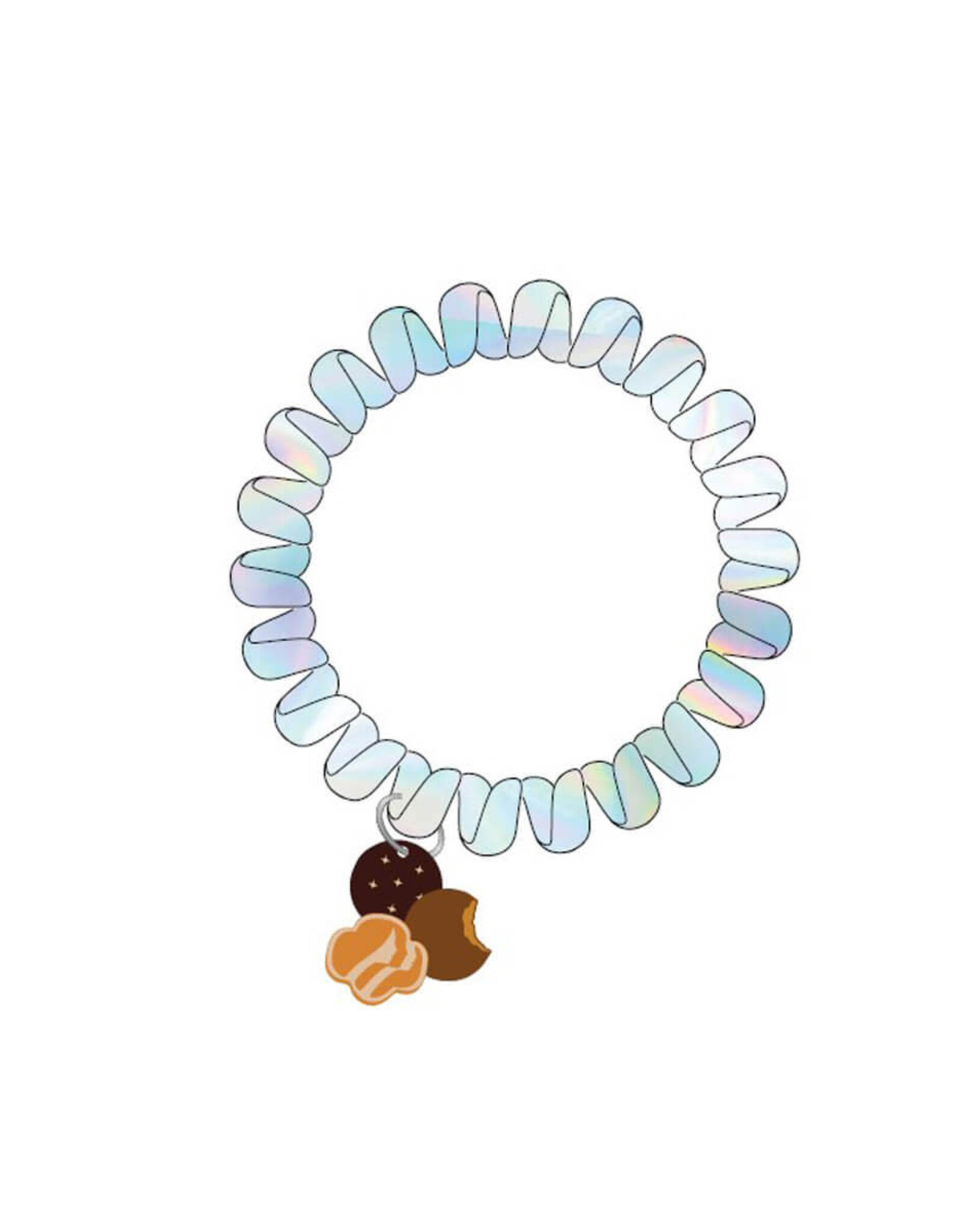GSUSA Cookie Fun Finds Coil Hair Tie