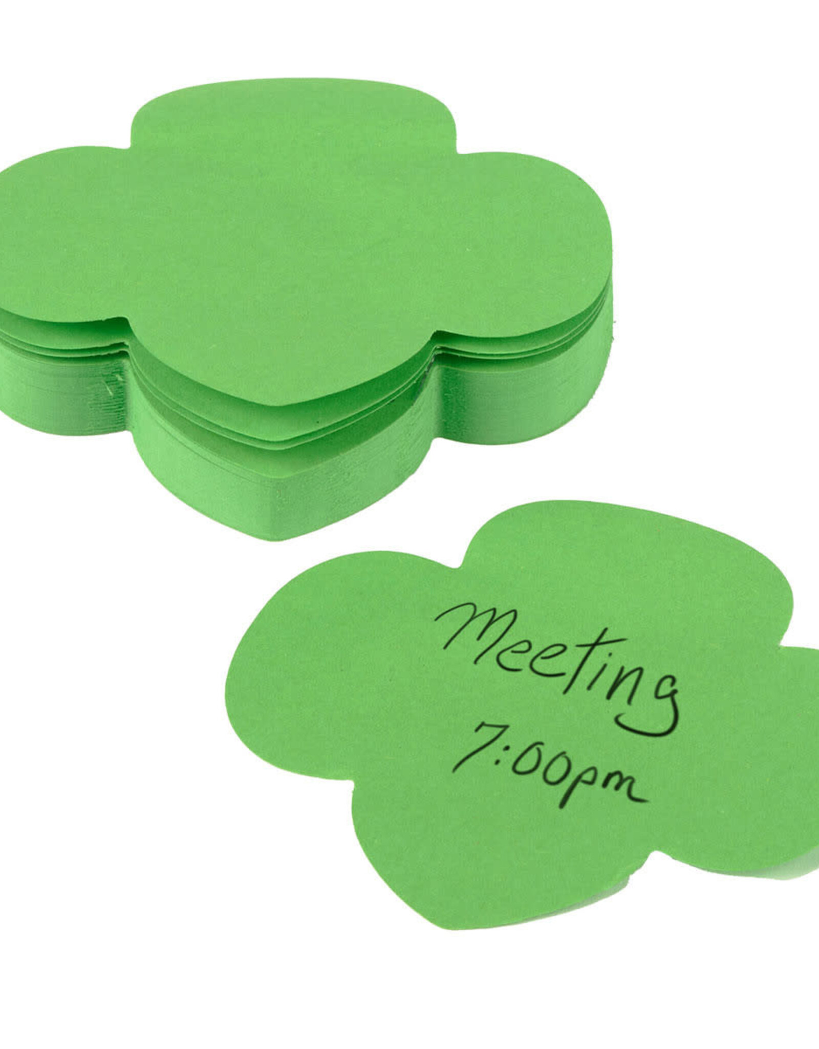 Trefoil Fun Finds Trefoil Shaped Sticky Notes