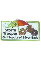 Silver Sage Storm Trooper Cookies Sew-On Fun Patch