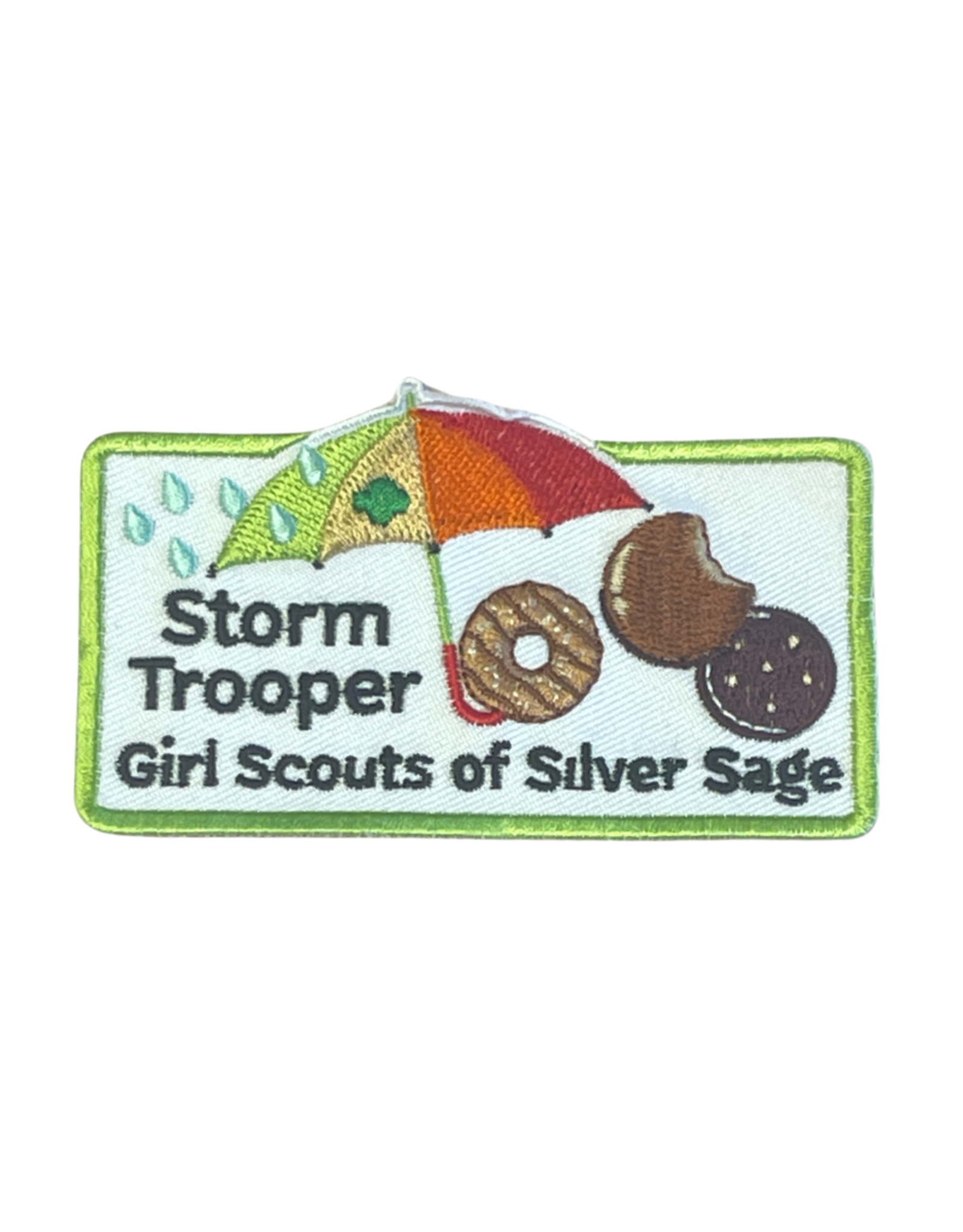 Silver Sage Storm Trooper Cookies Sew-On Fun Patch