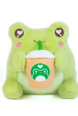 Coffee Sippin' Frog Plush (Coffee Scented)