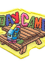 Advantage Emblem & Screen Prnt Day Camp w/Picnic Table Fun Patch