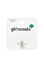 Charming Jewelry Girl Scout Silver Logo Slider