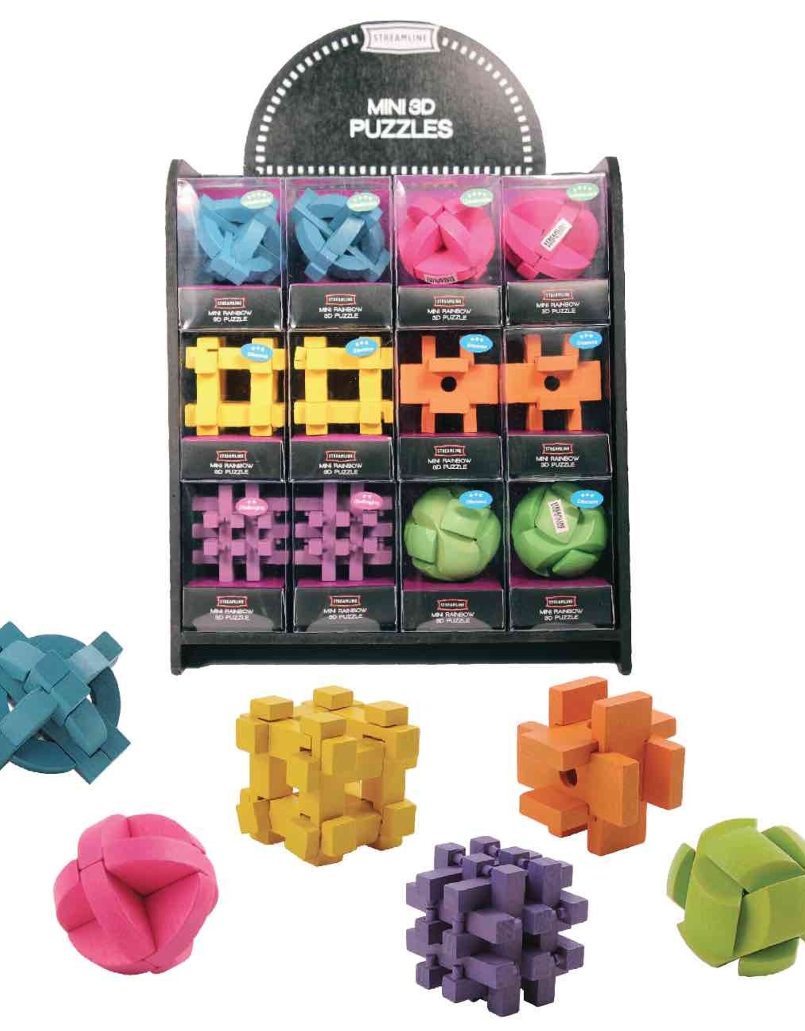 Mini 3D Wooden Puzzle