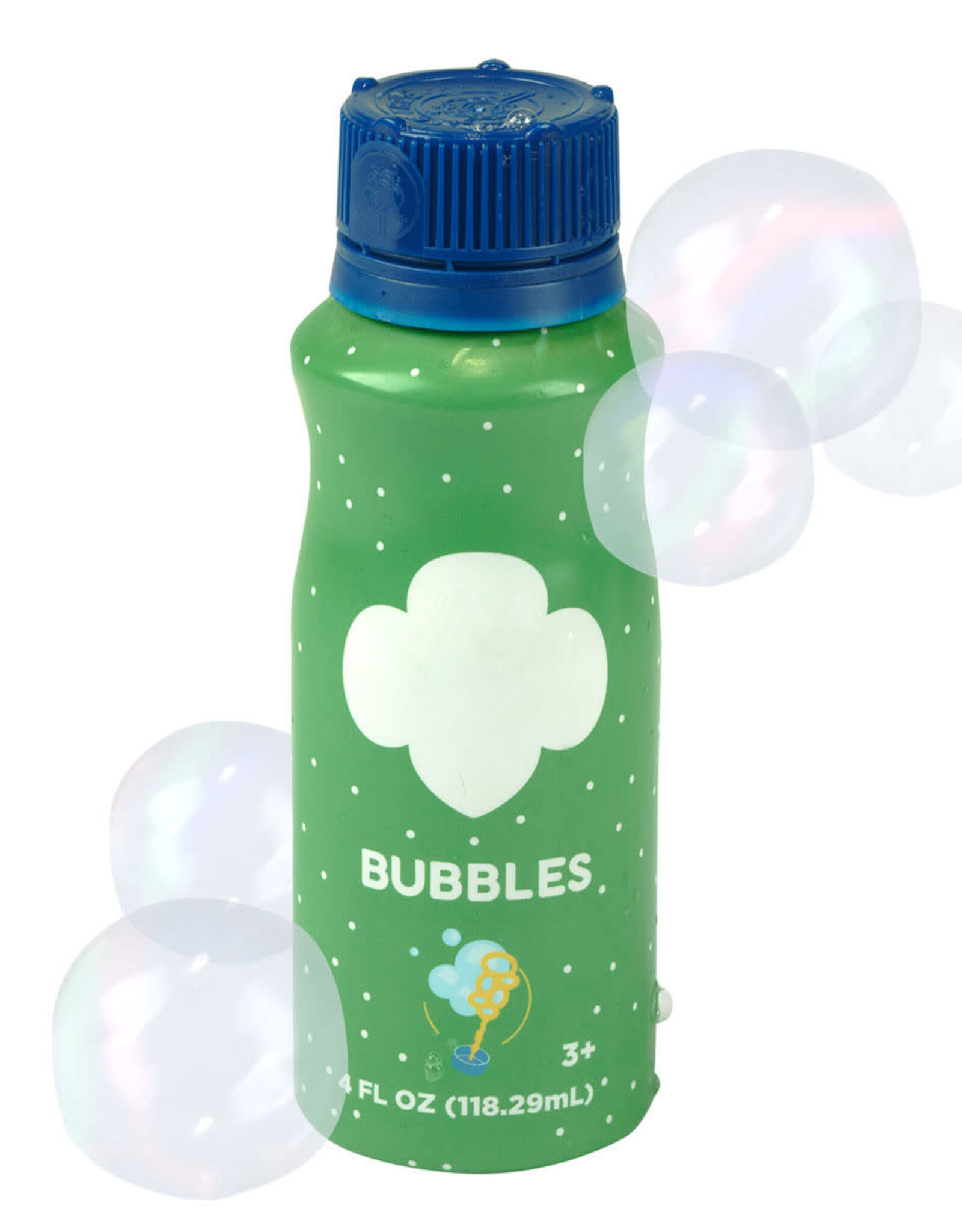 Trefoil Fun Finds Refillable Bubble Bottle