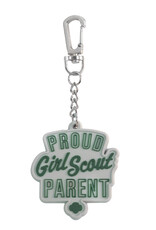 Proud Girl Scout Parent Keychain
