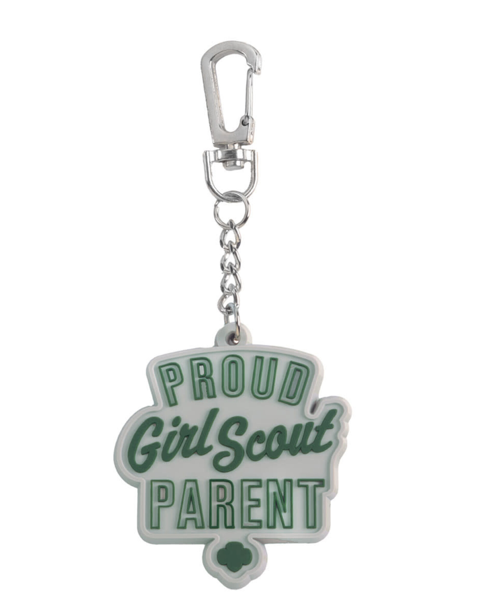 Proud Girl Scout Parent Keychain