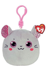 TY 3in Squish-A-Boo Catnip Plush Clip