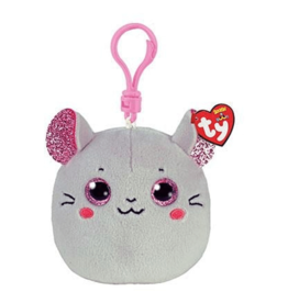 TY 3in Squish-A-Boo Catnip Plush Clip