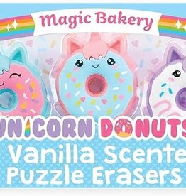 Unicorn Donut Scented Eraser Set