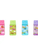 Lil' Juicy Box Eraser Sharpener Set - Assorted Colors