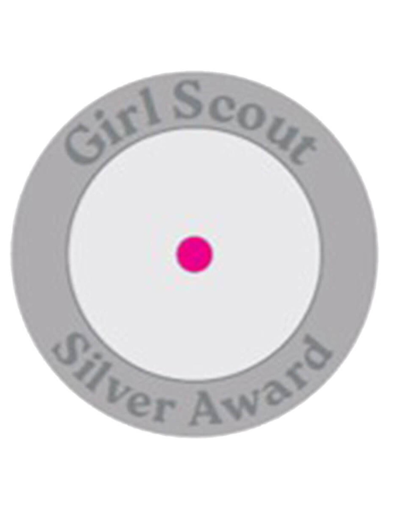 Silver Award Disc Backer