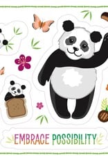 2025 Embrace Possibility Panda Sticker Sheet