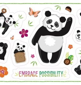 2025 Embrace Possibility Panda Sticker Sheet