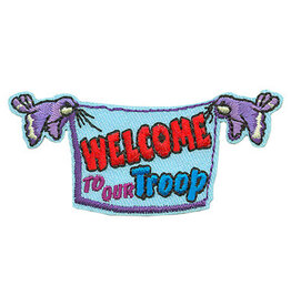 Welcome To Our Troop (Birds and Banner) Fun Patch