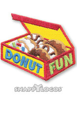 snappylogos Donut Fun Fun Patch (4318)