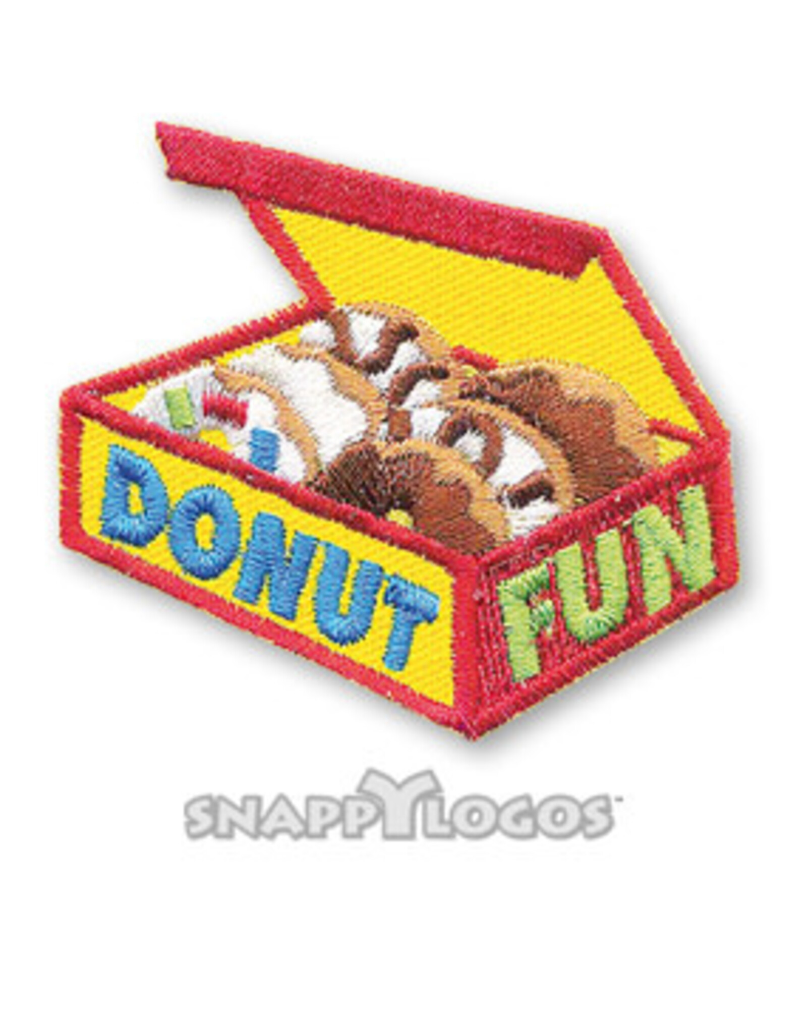 snappylogos Donut Fun Fun Patch (4318)