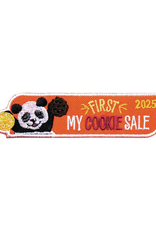 2025 Panda My First Cookie Sale Patch
