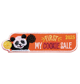 2025 Panda My First Cookie Sale Patch