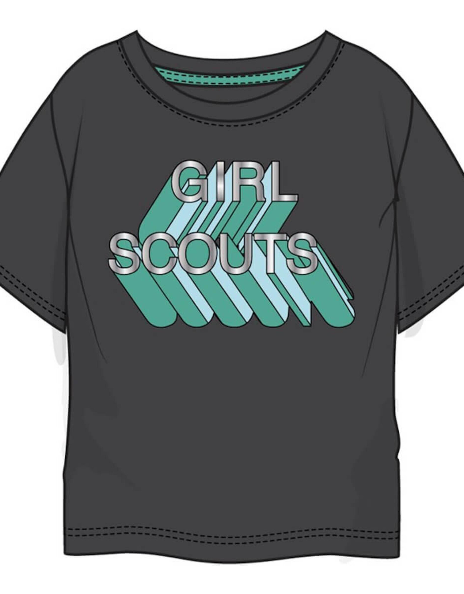 GSUSA Metallic 90's Vibe T-Shirt - Women's