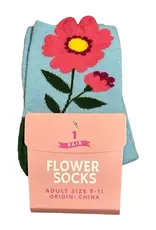 Flower Socks Adult 9 - 11