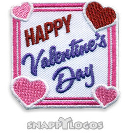 Happy Valentine's Day Fun Patch (8414)